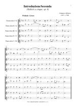 Náhled not [1] - Albinoni Tomaso (1671 - 1750) - Introduzione Seconda - úprava