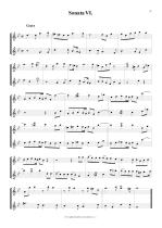 Náhled not [7] - Croft William (1678 - 1727) - Sonatas for 2 recorders /A,A/ or flutes (no.4 - 6)