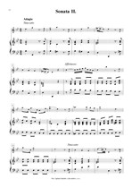 Náhled not [4] - Stanley John (1712 - 1786) - Osm sonát (op. 1, č. 1 - 4)