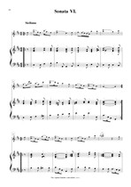 Náhled not [7] - Stanley John (1712 - 1786) - Šest sonát (op. 4, č. 4 - 6)