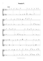 Náhled not [5] - Finger Gottfried (1660 - 1730) - 6 sonatas (op. 2/4-6)