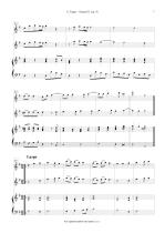 Náhled not [4] - Finger Gottfried (1660 - 1730) - Triová sonáta (op. 4, č. 3)