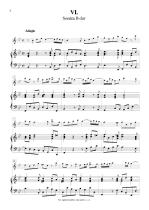 Náhled not [9] - Pepusch Johann Christoph (1667 - 1752) - Sonáty pro zobcovou (in F) nebo příčnou flétnu a basso continuo č. 4 - 6