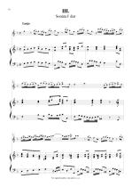 Náhled not [9] - Pepusch Johann Christoph (1667 - 1752) - Sonáty pro zobcovou (in F) nebo příčnou flétnu a basso continuo č. 1 - 3 (A second set of solos for the flute with a through bass for the bassoon, bassflute or harpiscord)