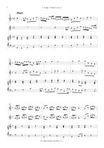 Náhled not [2] - Finger Gottfried (1660 - 1730) - Triová sonáta (op. 5, č. 1)