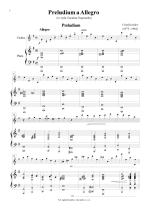 Náhled not [1] - Kreisler Fritz (1875 - 1962) - Preludium a Allegro (ve stylu Gaetana Pugnaniho)