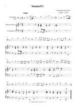 Náhled not [1] - Marcello Benedetto (1686 - 1739) - Sonatas for violoncello and basso continuo (no. 4 - 6)