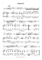 Náhled not [9] - Marcello Benedetto (1686 - 1739) - Sonatas for violoncello and basso continuo (no. 4 - 6)