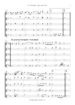 Náhled not [2] - Destouches André Cardinal (1672 - 1749) - Suite from the opera Issé - arrangement