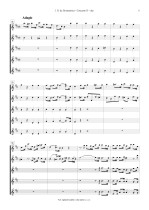 Náhled not [2] - Boismortier Joseph Bodin de (1689 - 1755) - Concerto D - dur (op. 15/3)