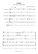 Náhled not [1] - Jakubíček Martin (*1965) - 11 tanců úprava (Levočský pestrý sborník)