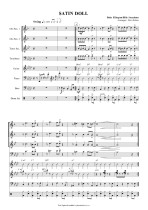 Náhled not [1] - Ellington Duke (1899 - 1974) - Satin Doll - arr. Petr Kobza