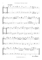 Náhled not [4] - Boismortier Joseph Bodin de (1689 - 1755) - Petite Sonates (op. 66/1 - 3)