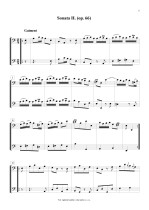 Náhled not [5] - Boismortier Joseph Bodin de (1689 - 1755) - Petite Sonates (op. 66/1 - 3)