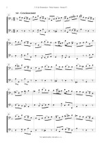 Náhled not [2] - Boismortier Joseph Bodin de (1689 - 1755) - Petite Sonates (op. 66/4 - 6)