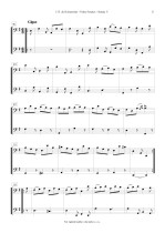 Náhled not [8] - Boismortier Joseph Bodin de (1689 - 1755) - Petite Sonates (op. 66/4 - 6)