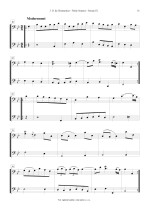 Náhled not [11] - Boismortier Joseph Bodin de (1689 - 1755) - Petite Sonates (op. 66/7 - 9)
