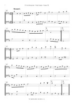 Náhled not [4] - Boismortier Joseph Bodin de (1689 - 1755) - Petite Sonates (op. 66/7 - 9)