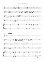 Náhled not [2] - Rosier Carl (1640 - 1725) - Sonate IV. - Die Kuckuckssonate (transpozice do B dur)