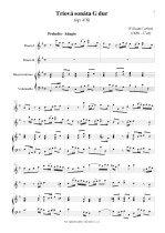 Náhled not [1] - Corbett William (1680 - 1748) - Triová sonáta G dur (op. 4/6)