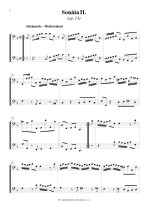 Náhled not [5] - Boismortier Joseph Bodin de (1689 - 1755) - Six sonates (op. 14/1-3)