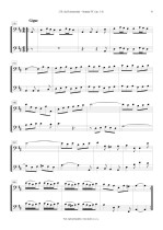 Náhled not [4] - Boismortier Joseph Bodin de (1689 - 1755) - Six sonates (op. 14/4-6)