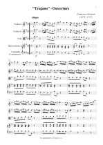 Náhled not [1] - Mancini Francesco (1672 - 1737) - Overture from opera 