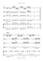 Náhled not [2] - Albinoni Tomaso (1671 - 1750) - Concerto C dur