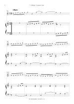 Náhled not [3] - Albinoni Tomaso (1671 - 1750) - Concerto C dur (klavírní výtah)