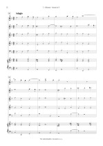 Náhled not [3] - Albinoni Tomaso (1671 - 1750) - Sonata in G - úprava