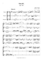 Náhled not [1] - Hook James (1746 - 1827) - Trio IV. (op. 83)