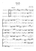 Náhled not [1] - Hook James (1746 - 1827) - Trio IV. (op. 83) - úprava