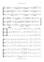 Náhled not [2] - Mattheson Johann (1681 - 1764) - Sonáta f moll