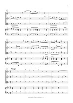 Náhled not [2] - Telemann Georg Philipp (1681 - 1767) - Quartet in G minor