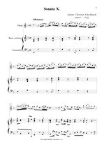 Náhled not [6] - Schickhardt Johann Christian (1681? - 1762) - Sonatas IX, X. (op.17)