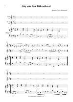 Náhled not [1] - Matoušek Petr (*1970) - Pět písní pro 2 zobcové flétny /S,A/ a klavír