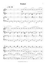Náhled not [1] - Plhalová Libuše (*1938) - Pět čtyřručních skladeb pro klavír