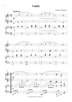 Náhled not [2] - Plhalová Libuše (*1938) - Pět čtyřručních skladeb pro klavír