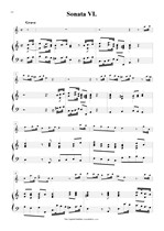 Náhled not [10] - Galliard Johann Ernst (? - 1747) - Sonatas no. 4 - 6