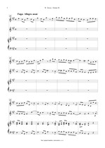 Náhled not [2] - Boyce William (1711 - 1779) - Sonata III. (A dur)