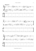 Náhled not [5] - Boyce William (1711 - 1779) - Sonata III. (A dur)