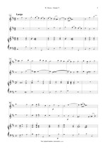 Náhled not [2] - Boyce William (1711 - 1779) - Sonata V. (D dur)