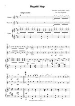 Náhled not [1] - Ježek Jaroslav (1906 - 1942) - Bugatti Step - arr. P. Zapletal