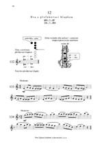 Náhled not [12] - Kotlár Miroslav (*1949) - Škola hry na klarinet první díl