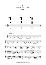 Náhled not [2] - Kotlár Miroslav (*1949) - Škola hry na klarinet první díl