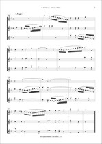 Náhled not [3] - Mattheson Johann (1681 - 1764) - Sonata in B flat major