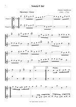 Náhled not [5] - Mattheson Johann (1681 - 1764) - Three Sonatas