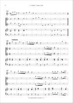 Náhled not [5] - Scarlatti Alessandro (1659 - 1725) - Sonata in D minor - arrangement
