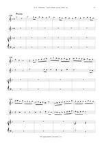Náhled not [4] - Telemann Georg Philipp (1681 - 1767) - Triosonata in D minor (Esercizii Musici TWV 42 : d4)