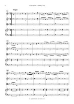 Náhled not [4] - Pepusch Johann Christoph (1667 - 1752) - Quartet g moll